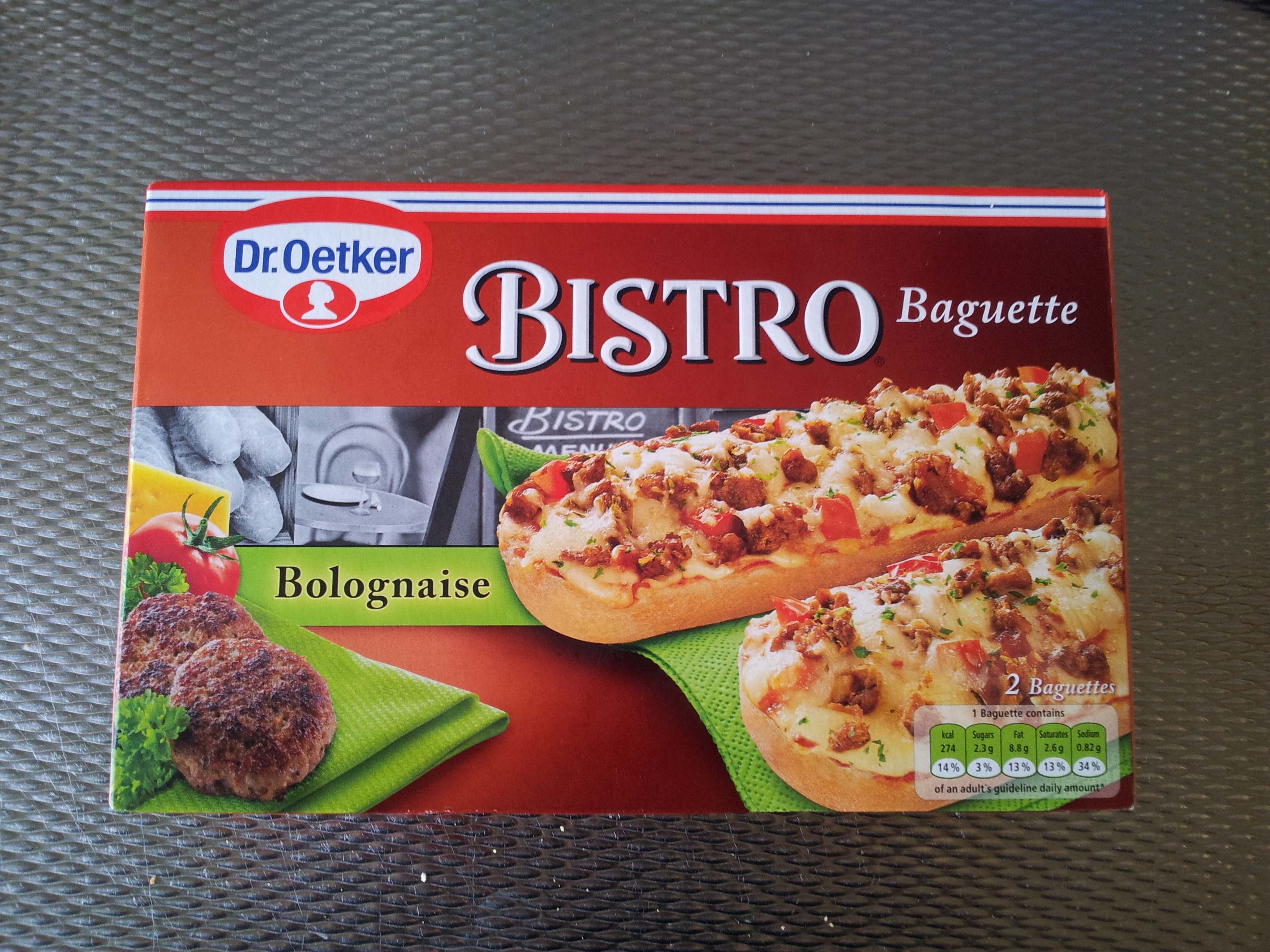 Bistro Baguette Bolognaise | Dude What\'s My Food?
